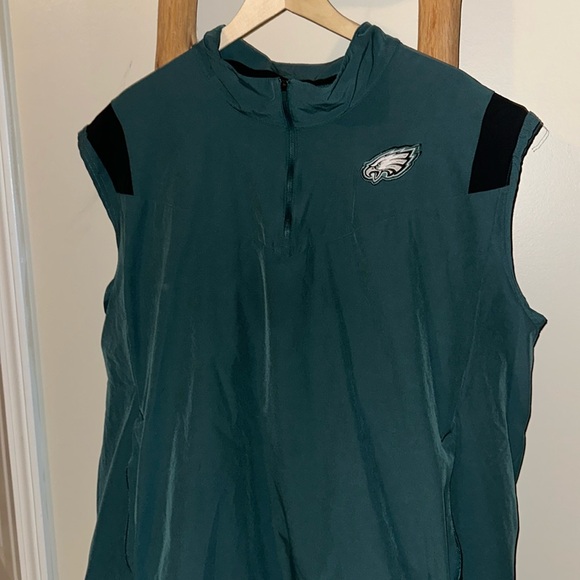 Nike On Field Philadelphia Eagles Green Performance Vest